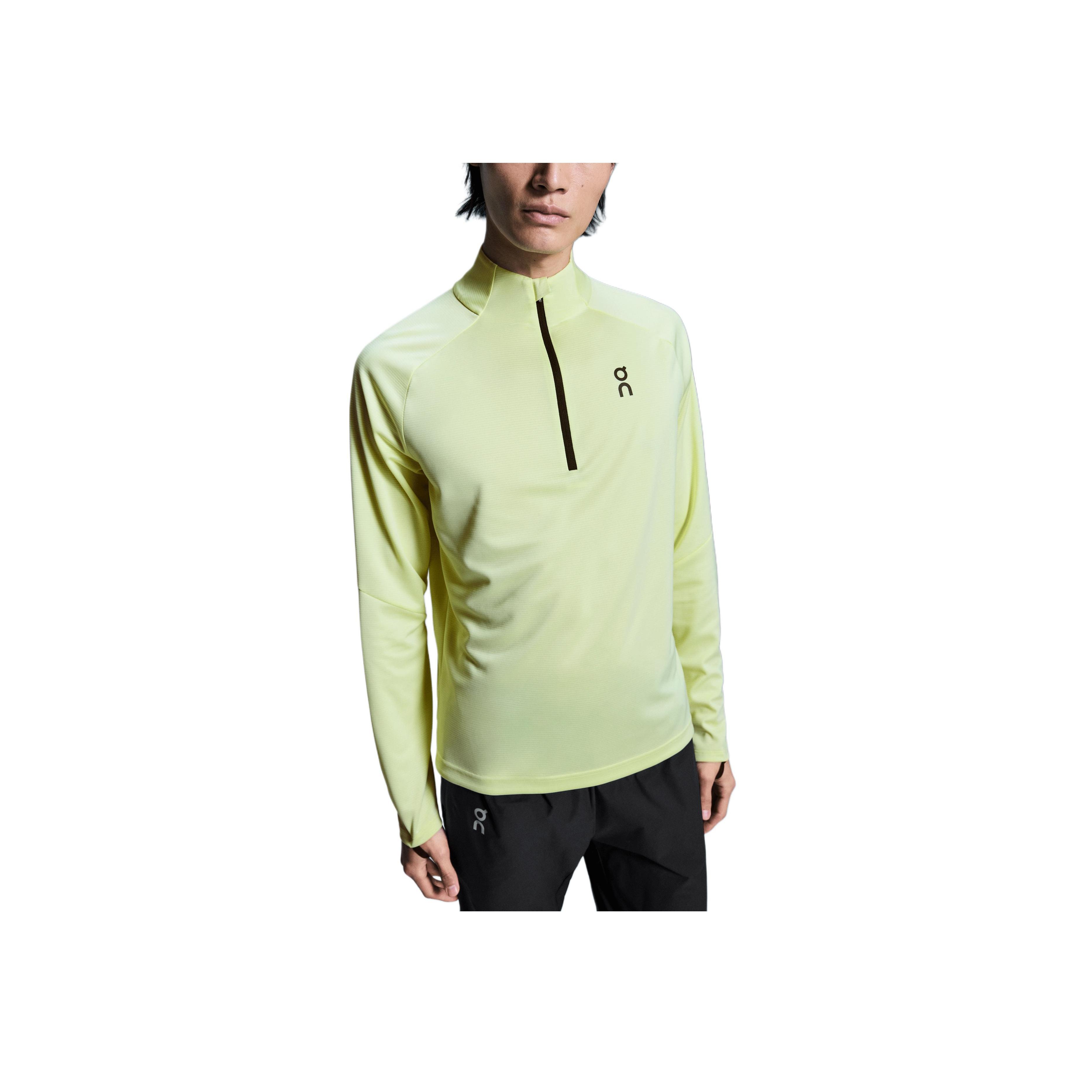 

On Climate Comfortable Versatile Fashi Lg Sleeve Shirt Men shirts Light-Yellow 1ME10601258 XXL