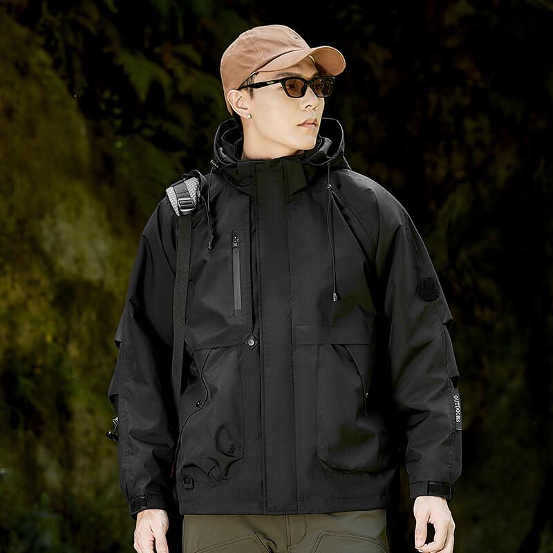 COVER GAL Unisex 3-in-1 Winter Hiking Jacket