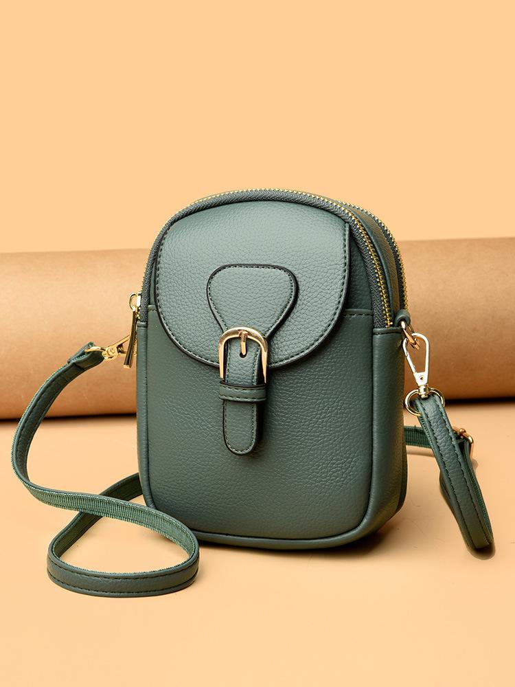 

Женская кожаная женская сумка из масляно-вощеной кожи, винтажный студенческий женский рюкзак, рюкзак, модная женская сумка зелёный