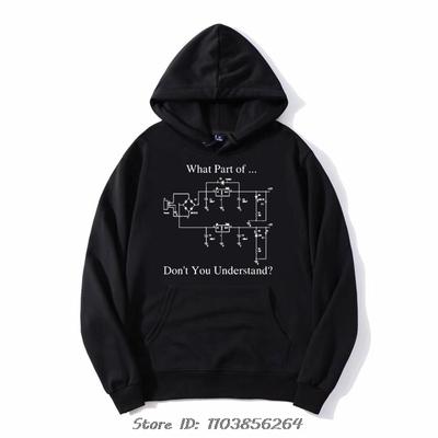 Elektroingenieur Übergroßer Damen-Hoodie Lustiger Ingenieur-Sarkasmus Pullover Streetwear Baumwoll-Kapuzenjacke Oberteile Sweatshirt