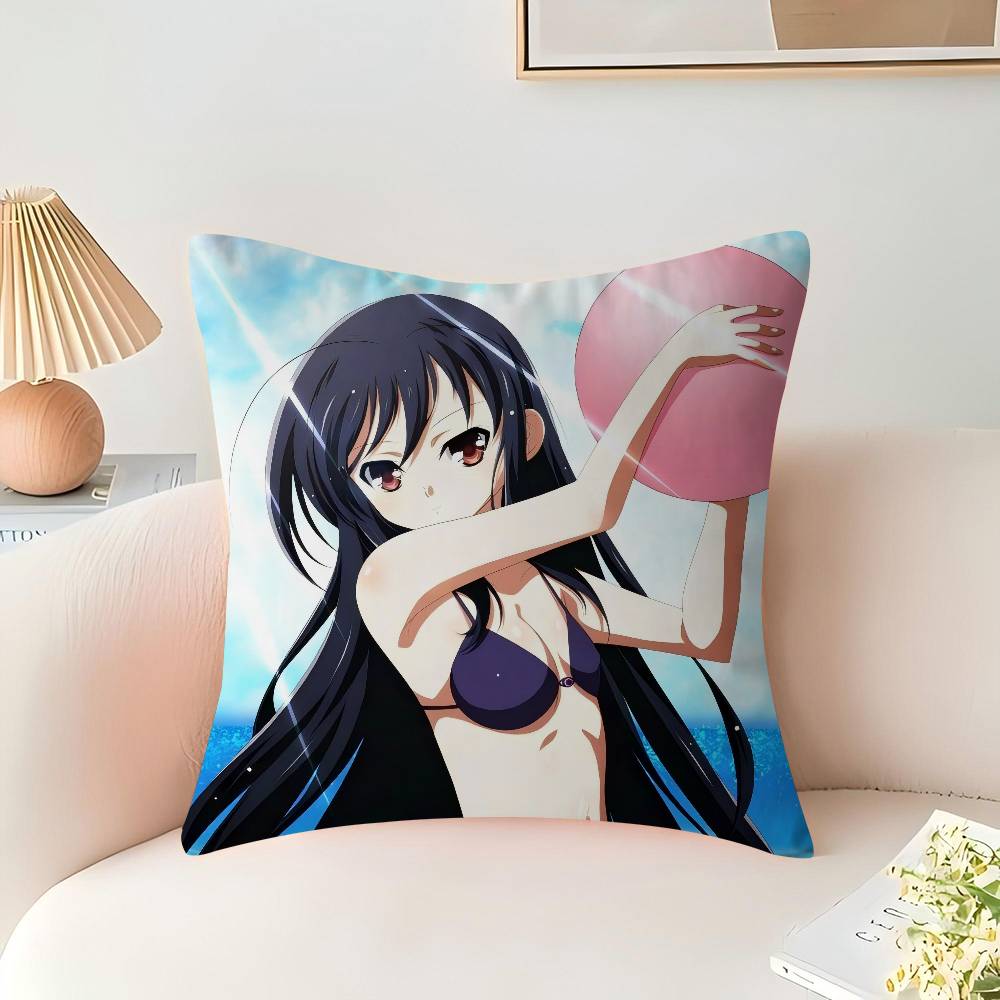 Kuroyukihime Cushion Cover Pillowcase Upholstery Sofa Throw Pillow Home Decor Pillowcas
