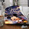 1pc M-Mickey1 Blanket, Gift, for Men and Women, Soft Blanket, Good for Sofa Bed Couch Travel, Lightweight Flannel Blanket