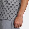Adidas Neo Patterned Round Neck Athletic Casual T-shirt Men Tops Light-Grey IA6414