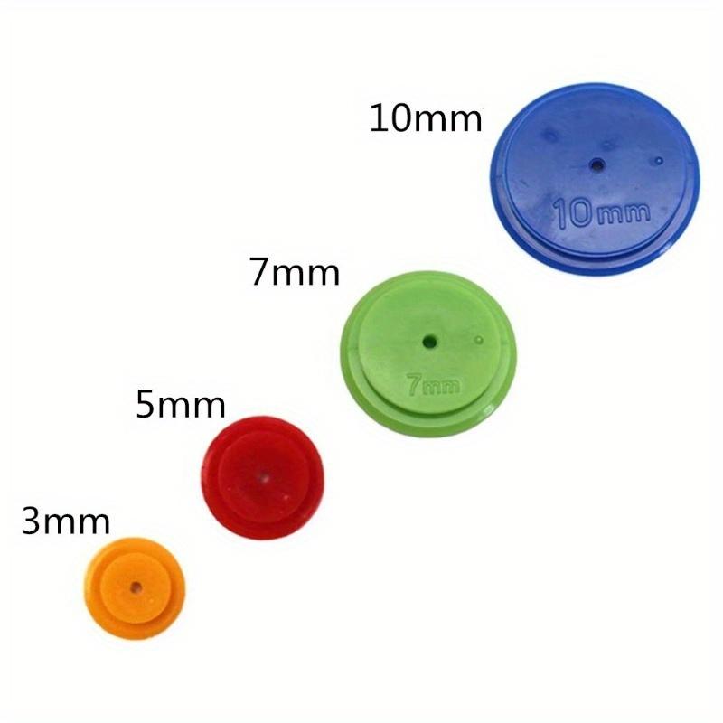 8 шт. DIY Пэчворк Сканирующее Колесо Портновское Сканирующее Кольцо Линия Круглые Детали Шва Портновский Инструмент для Раскроя, Разметки, Трассировки, Стежки, Квилтинга, Рукоделия White