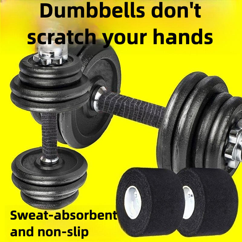 Bandagem Elástica para Barra Horizontal Manga Autoadesiva Antiderrapante Tiras Envolventes para Haltere Barra de Haltere Proteção Anti-Desgaste