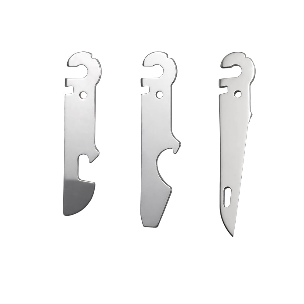 

Customize your tool with the Roxon FT11 Flex accessory set Bottle Opener Flathead Can Awl Interchangeable tools multi-purpose (3-piece set +