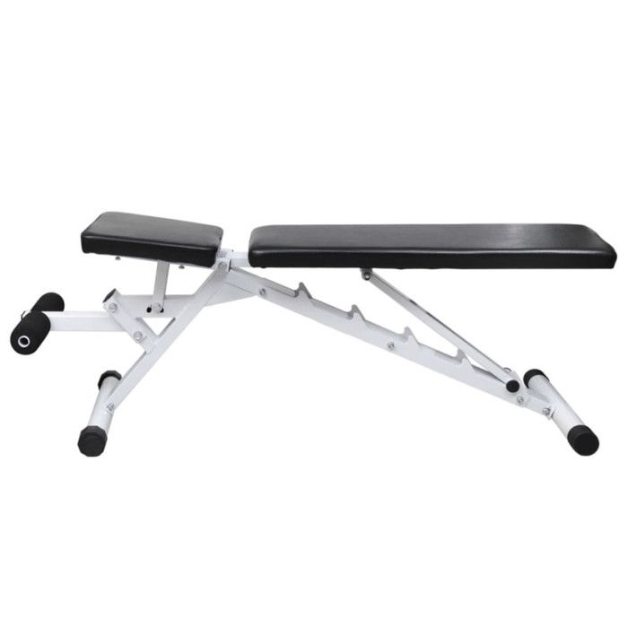 VidaXL Banc d'Entraînement avec Jeu d'Haltères et de Disques de Poids 30,5 kg 275351