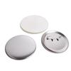 Tinplate Badge Material with Iron Base and Safety Pin - Japanese Style, 100 Sets