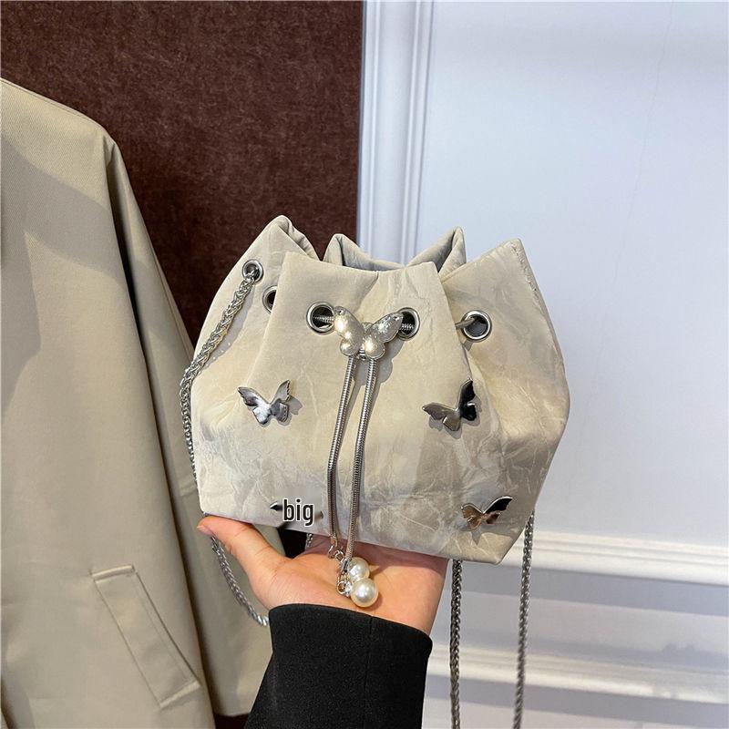 Trendy 2025 Bucket Chain Crossbody Bag - Versatile and Stylish Small Shoulder Bag