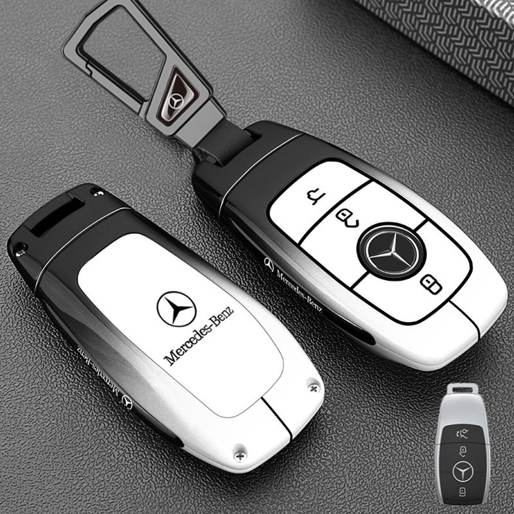 ZHC5 Car Key Rings For Mercedes Benz A B C E S Class W204 W205 W212 W213 W176 GLC CLE CLA GLB GLC GLS AMG W177 W222 Key Case Cover