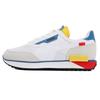 Unisex Future Rider Neon Play Retro Lifestyle Sneakers White Maize Yellow 373383-08