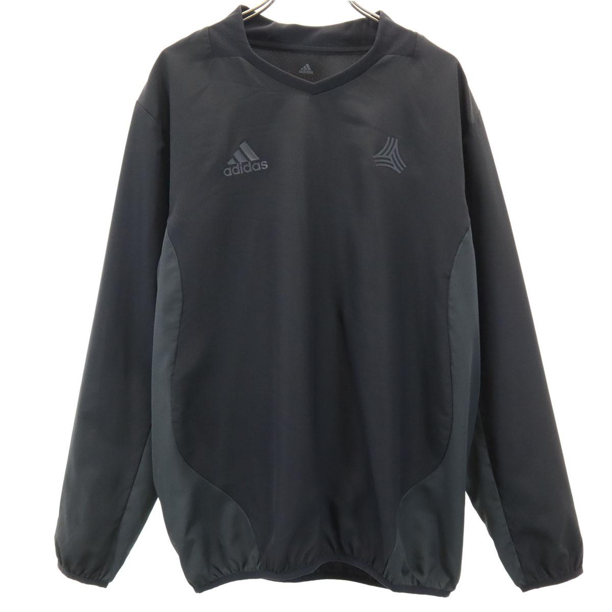 

adidas Рубашка с длинным рукавом V-образный вырез L Серия Black Мужская Б/у