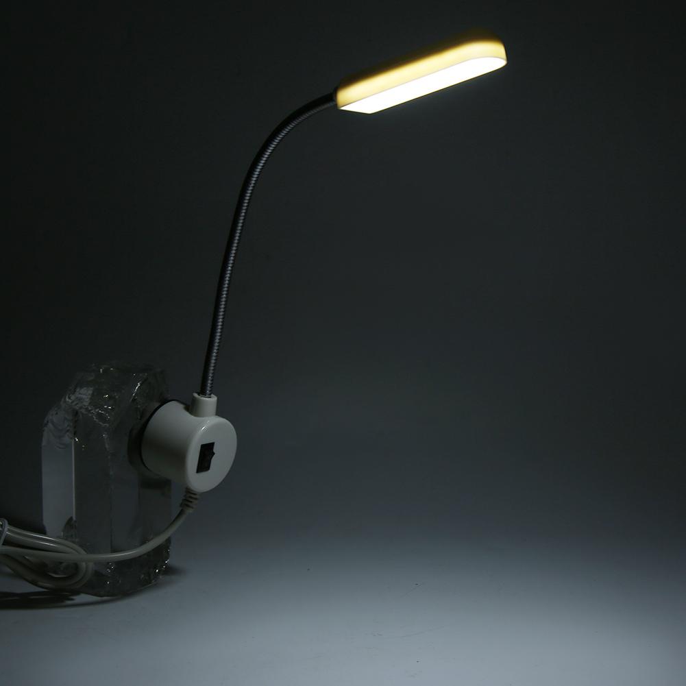 LED Office Household Tattoo Touch Sewing Machine Light Gooseneck Table Work Lamp with Magnetic Base