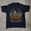 Lynyrd Skynyrd Live Free T-shirt Southern Rock Band Unisex Tee Size S-5XL