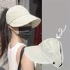 Quick Dry Sun Hat Summer Hats for Women Beach Hat Sun Cap Can Hang Mask Outdoor Breathable Visor UV Protection Upgrade