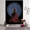 Buddha Statue Meditation Pattern Tapestry Home Wall Decoration Tapestry Bedroom Living Room Tapestry