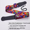 Ethnic Style Colorful Polyester Guitar Strap for Classical & Electric Guitars