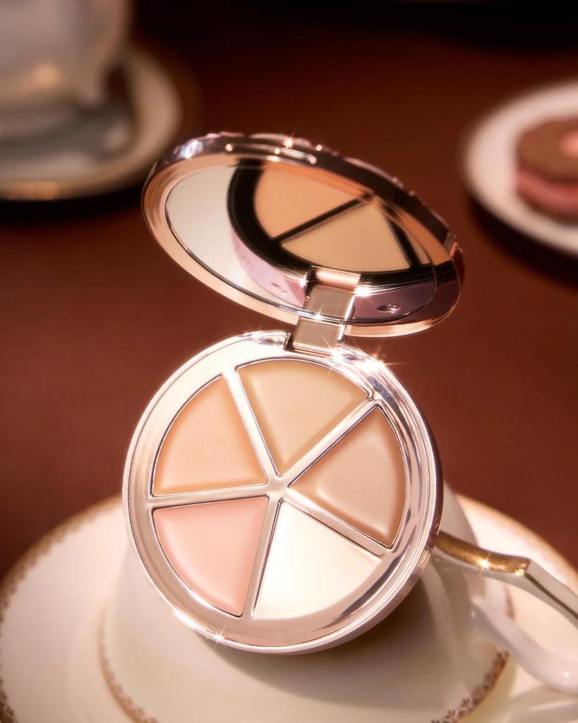 FLOWER KNOWS THE SWEETIE BEAR 4-Color Concealer Brighten Palette Covering Dark Circles Full Coverage Contouring Foundation