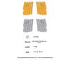 Summer Titanium Steel Striped Square Stud Earrings - European & American Fashion
