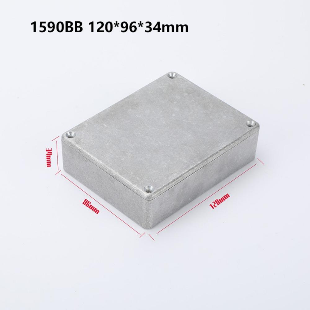 Openable Aluminium Enclosure Shell Waterproof Project Box Shell New Electronic Diecast Stompbox