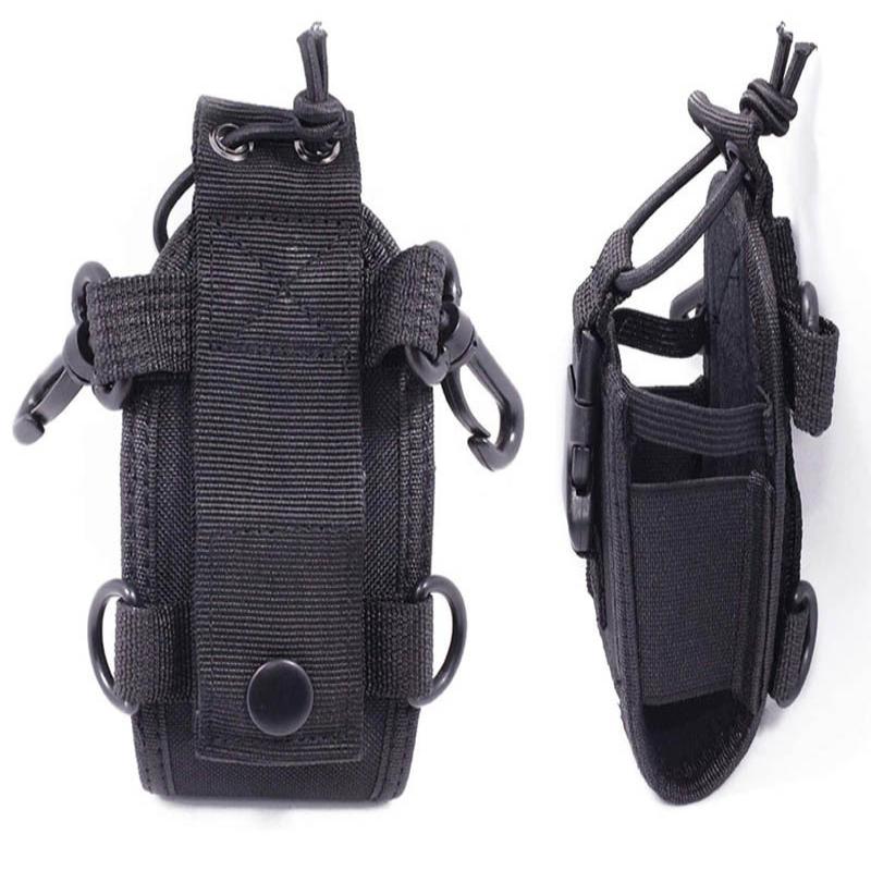 1 Set Waist Bag Holder Pocket Msc-20E Tactical Molle Radio Walkie Talkie Pouch Interphone Holster Carry Bag For Hunting Camp