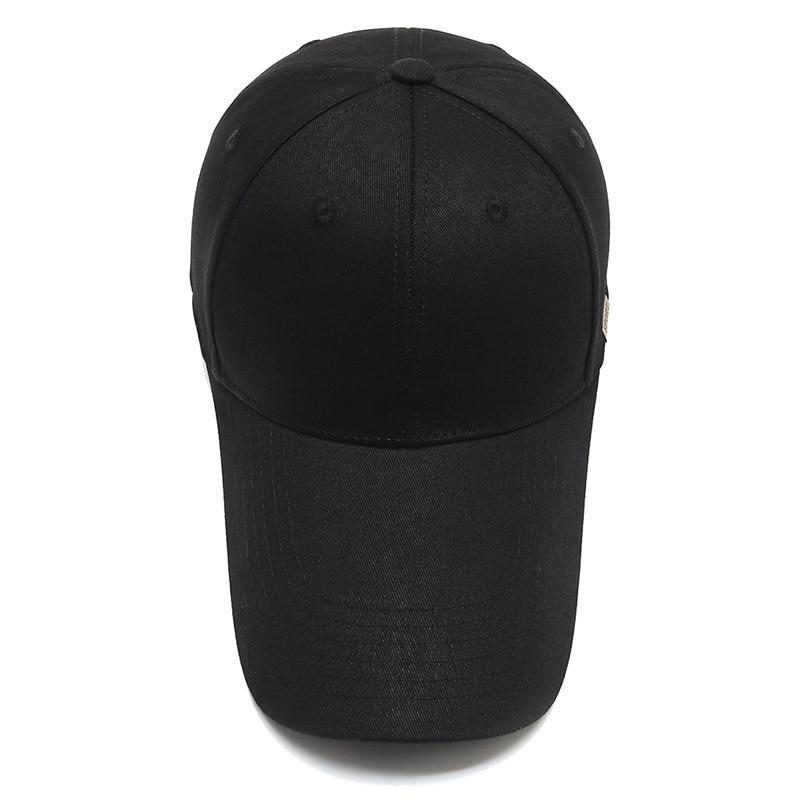 Northwood Long Brim Golf Black Cap Summer Men's Baseball Cap Solid Dad Hat For Women Hat