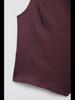 Sleeveless Slim Vest & Wide-Leg Pants Women's Suit