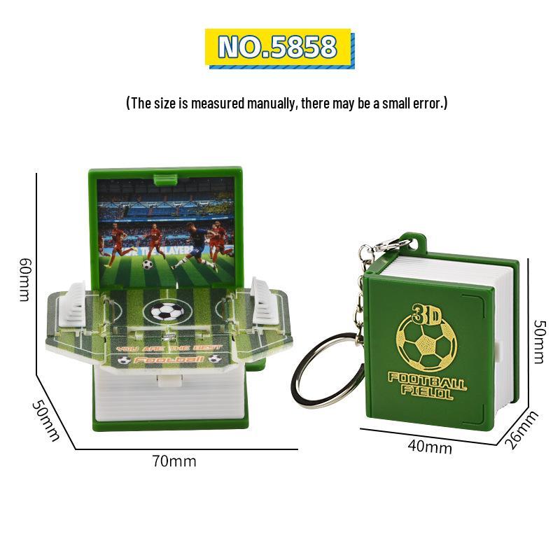 3D Dinosaur & Space Astronaut Pop-Up Keychain Book: Educational, Creative Decompression Toy