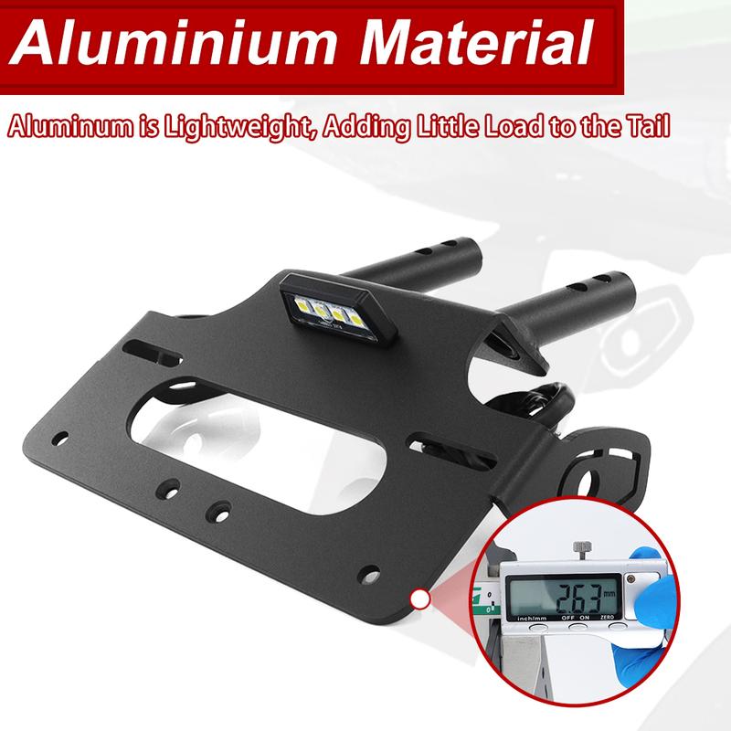 Fit For KAWASAKI ZX-10R ZX10R 2011-2015 Motorcycle Fender Eliminator Kit Rear Tidy Number License Plate Holder Frame