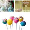 COOLAKE Lollipop Sticks 100 Pack 6 Inch Paper Candy Making Sucker Sticks for Cake Topper, DIY Homemade Fruit Candy, Chocolate