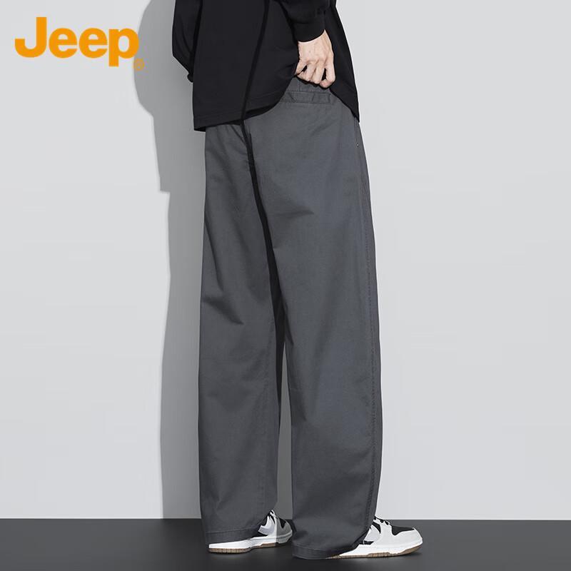 

Jeep Men s Straight Fit Cotton Cargo Pants 32