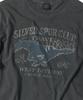 TRAVEL Silver Spur Club Pigment Short Sleeve T-Shirt Black Charcoal