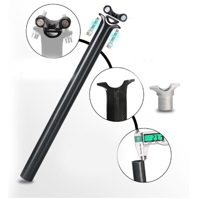 Carbon Fiber Bike Seatpost Road Bicycles Seats Tube Mountain Bike Seatposts 27.2/30.8/31.6mm Cycling Seats Post Enduring