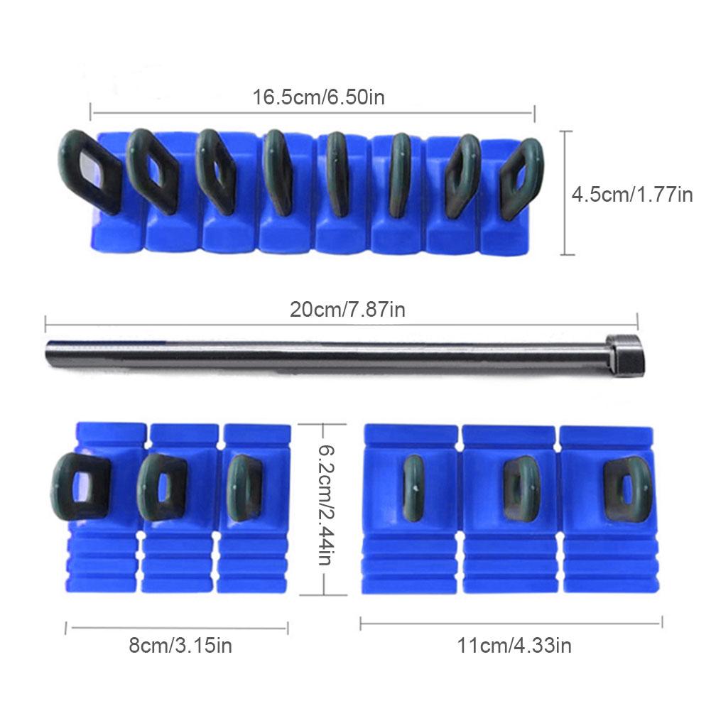 Kit de Accesorios para Extractor de Abolladuras Chapa Metálica Libre Sin Pintura Pestañas Extractor de Pegamento Herramientas Kit Acero Inoxidable Herramienta para Reparación de Abolladuras sin Pintura para Coche
