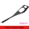 For BMW 1 2 Series F20 F21 F22 F23 116I 2012-18 ABS Carbon Fiber Car Multimedia Button Panel Trim Cover Interior Car Accessories