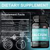 4-i-1 Kalcium - med Vitamin D3, K2, B12 - Ben Muskler Immunförsvar Hälsa