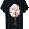 Pretty Flower Pink Sakura Tree Japan Vintage Cherry Blossom T-Shirt