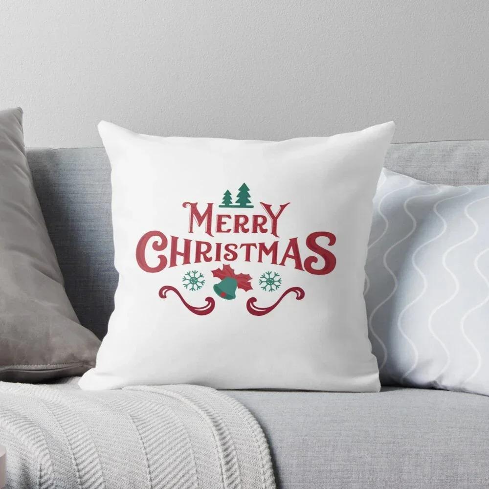 Merry Christmas Decoration Home Pillowcase Cushion Cover Tree Cartoon Modern Living Room Sofa Bed 45X45Cm