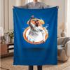 CR7 Soft Warm Flannel Blankets Comfortable Blanket for Home Decoration Gifting