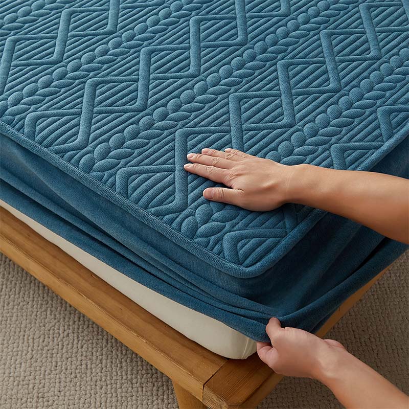 High Weight Milk Velvet Antibacterial Soybean Cotton Bedding Sheet