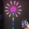 RGB Color RGBIC Firework Light Music Sound Sync Dream Meteor Lamp  Holiday Party