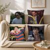 TTimothee Chalamet American Actors Pillow Case for Sofa Living Room Home Office Decor Protective Cover