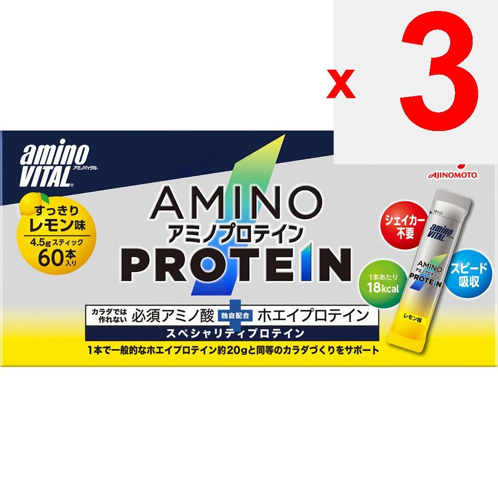 Ajinomoto 'Amino Vital' Amino Protein Lemon Flavor Box 4.3g x 60p Other (check locks, tongue cleaners, etc.) Other (check locks, tongue cleaners, etc.