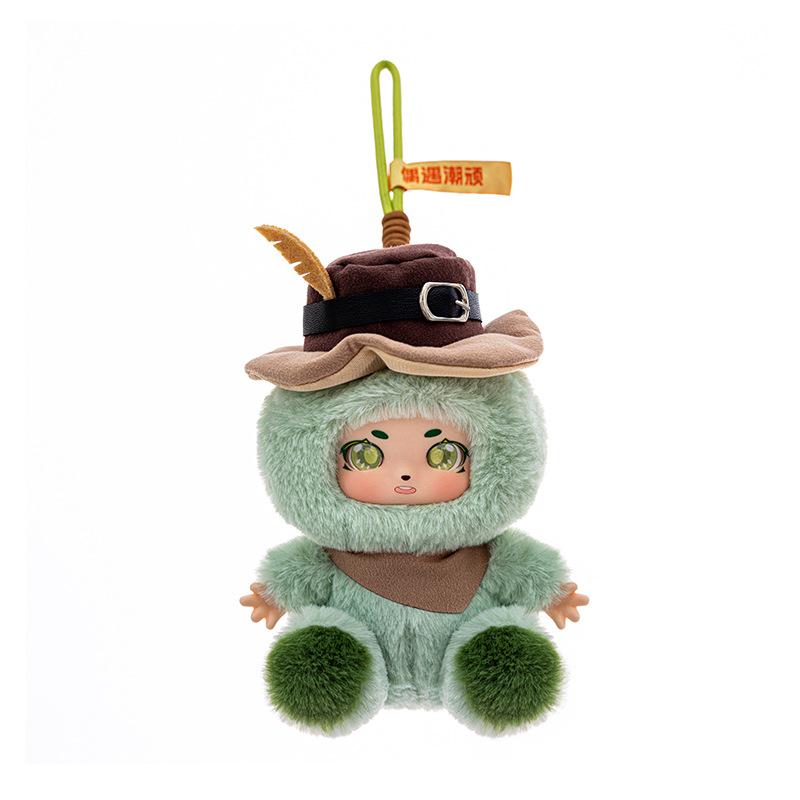 Cute Werewolf Plush Toy Silicone Ragdoll Anime Small Pendant Girl Student Backpack Pendant