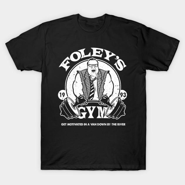 

Men Black Print T-shirt Foley S Gym No-Cut Transfer Paper Print Cotton Tshirt L чорний