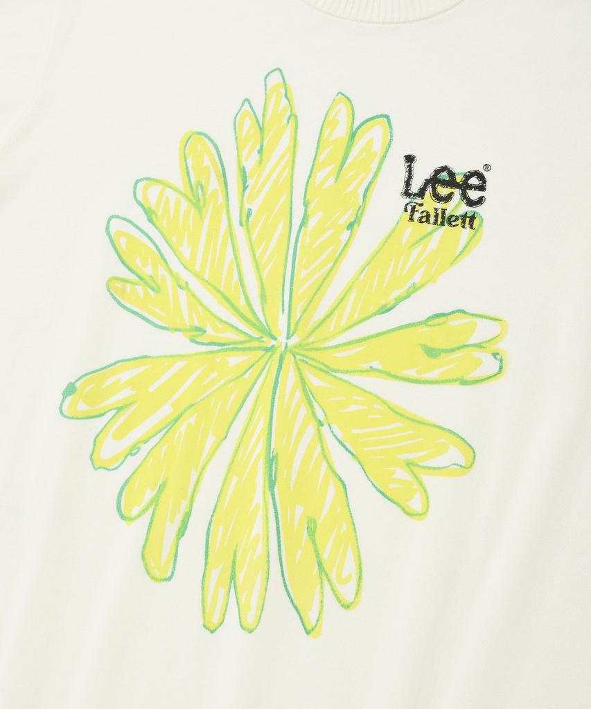 FALLETT [Fallettxlee] Flower Short Sleeve Knit Ivory