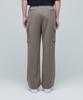 Musinsa Standard Wide Elastic Cargo Slacks [Dusty Beige]