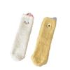 Cute Coral Fleece Socks Women'S Fleece Cotton Socks Thicken Home Sleep Warm Wool Floor Socks Winter