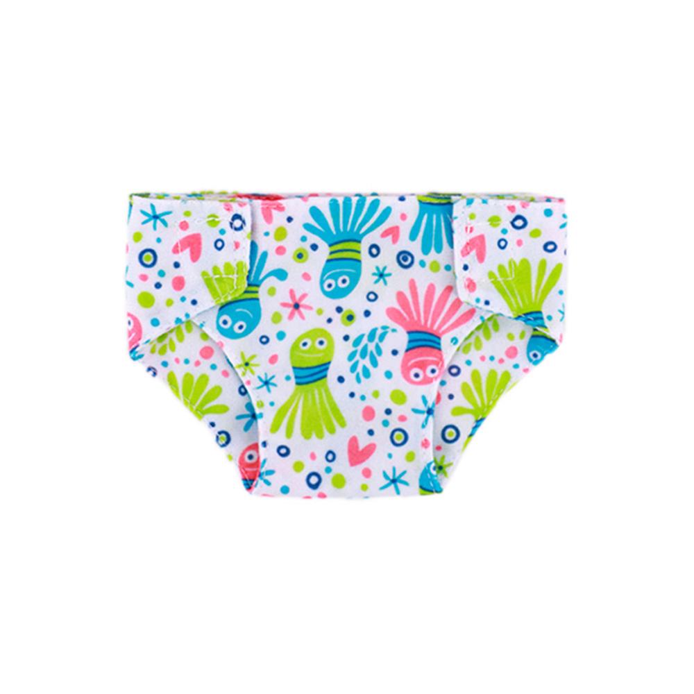 

Кукольные подгузники Милое нижнее белье Принт животные фрукты Для 18-дюймовой американской куклы девочки и 43 см, Аксессуары для кукольной одежды