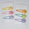 1pc/6PCS New Year Cat Paw Hair Clip for Girls Cute Cat Paw Shape Hair Barrettes Ponytail Bangs Hair Clip for Teens Girls